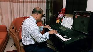 Purono Sei Diner Kotha Rabindhra Sangeet On Piano Covered by Abdullah Al Mamun [upl. by Nylra]