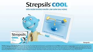 Strepsils Cool – Viên ngậm kháng khuẩn làm giảm đau họng [upl. by Nelda]