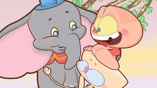 Mongo e Drongo e o DUMBO DE BRINCO  desenho completo  desenho animado infantil 2019 [upl. by Avruch]