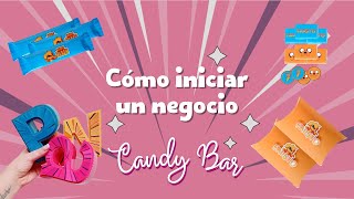 Qué necesito para empezar un negocio de candy bar o papelería para fiestas [upl. by Petta]