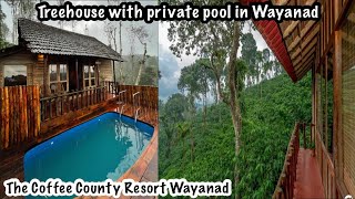 Coffee county resort wayanad Wayand resorts best treehouse in wayanad Wayanad resort with pool [upl. by Ayekel]