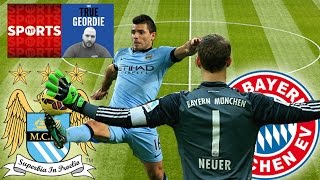 Manchester City vs Bayern Munich UEFA CHAMPIONS LEAGUE [upl. by Loggia105]