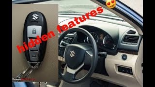 hidden secrets of smart key in maruti ciaz ciaz smart key [upl. by Marigolde]