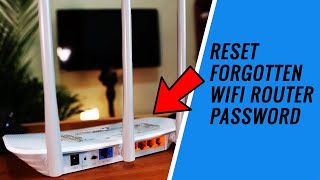 How to Reset Forgotten WiFi Router Password [upl. by Lehman]