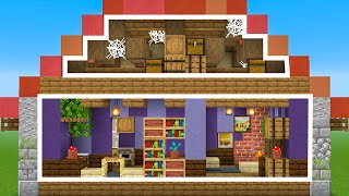 Minecraft Tutorial  Bedroom  Interior 6 [upl. by Burman405]