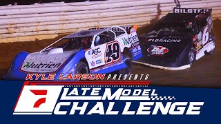 Larson And Davenport Face Off In Another Epic Duel  Kyle Larson Late Model Challenge [upl. by Gifford]