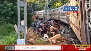 The passengers suffer as important trains are cancelled in Lumding Badarpur hill section [upl. by Solrak863]