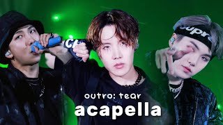 BTS  Outro Tear Acapella [upl. by Devinna]