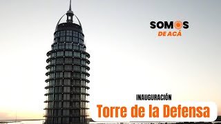 De sueño a realidad Inauguraron oficialmente la Torre de la Defensa en Paysandú [upl. by Dorsy]