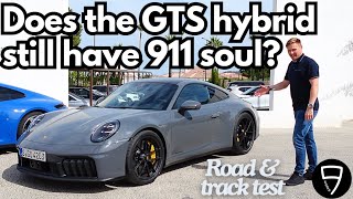 New Porsche 911 GTS Thybrid DRIVEN… on road and track [upl. by Treborsemaj]