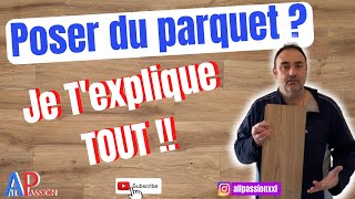 Comment poser du parquet flottant [upl. by Hindu]