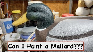 MALLARD  How to Carve Decoys  Decoy Painting  Decoy Carving  Duck Hunting  Cork Decoys [upl. by Pinkham911]