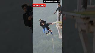 You can try 😉couple bungeejumping bungee shortsfeed shortvideo shorts viralvideo viralshorts [upl. by Adnamra848]