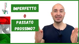 Imperfetto o passato prossimo  Quando si usano limperfetto e il passato prossimo in italiano [upl. by Netsyrk]