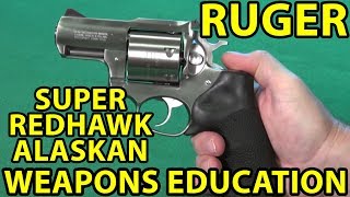 Ruger Super Redhawk Alaskan 454 Revolver  Review WeaponsEducation [upl. by Assiluy]