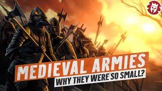 Why Were Medieval Armies So Small  Medieval History DOCUMENTARY [upl. by Alliw]