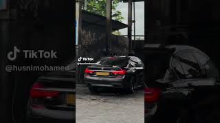 BMW 740le Sri Lanka  washing black srilanka viral calm usa simpsons [upl. by Krystin]