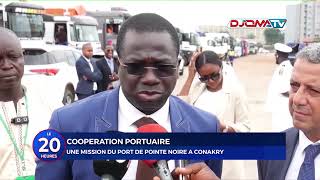 🔴COOPERATION PORTUAIRE Une mission du port de Pointe noire à Conakry [upl. by Nobe]