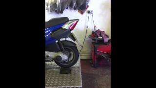 Skipper 125 cc Big Backfires 4 stroke with scorpion exhaust [upl. by Ennovyhc416]