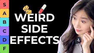 15 Weirdest Drug Side Effects  Tier Ranked by a Pharmacist [upl. by Ulrika]