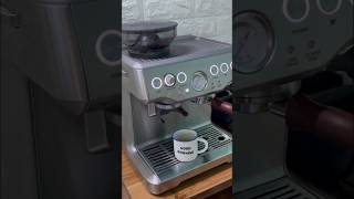 Breville barista express بريفيل المنزليه breville coffeejourney breville brevillebaristaexpress [upl. by Laeynad]