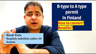 How to convert B type to A type permit in Finland [upl. by Nylahsoj589]