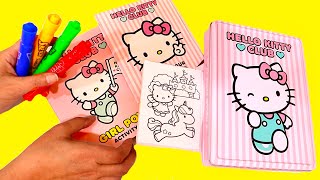 Hello Kitty Coloring Activities for Kids [upl. by Phox]