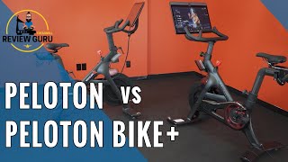 Peloton Bike vs Peloton Bike Plus  Peloton Comparison [upl. by Tzong385]