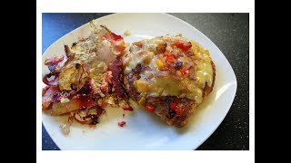 How I make Southwest Style Baked Chicken Breast amp Veggie Gratin [upl. by Klayman]