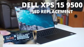 How To Replace SSD On Dell XPS 15 9500 [upl. by Terris784]