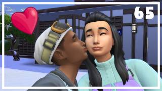 first crush and another fight  The Sims 4  Part 65 [upl. by Corrie]