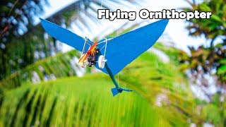 How to Make a Flying Ornithopter at Home [upl. by Nilhtac552]