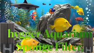 Full Review hygger Aquarium Sponge Filter 2055 Gallon Fish [upl. by Boles]