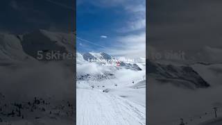 Ski resorts in Austria you need to visit🇦🇹🏂 ski austria traveltips [upl. by Thordis]