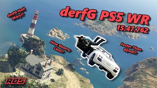 New derfG PS5 World Record Now Faster Than Gfred  Brand New Lines  1547762  GTA 5 [upl. by Htide862]