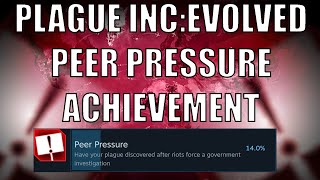 Plague Inc Evolved Peer Pressure Achievement 2024 [upl. by Blum]