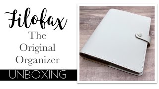 Filofax quotThe Original Organizerquot Unboxing amp Review [upl. by Josiah435]