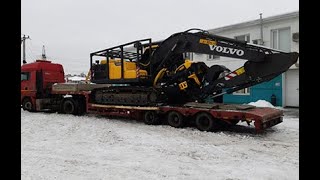 Харвестер Volvo EC220DL с головкой Ponsse H7HD [upl. by Barnebas]