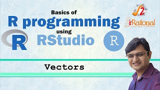 3  Vectors  Basic R programming with RStudio [upl. by Eyllek]