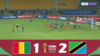 Guinée contre Tanzanie 12  Éliminatoires AFCON 2025  Résumé de Match [upl. by Lahpos]