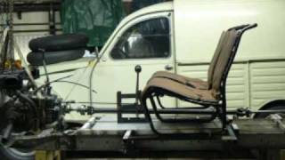 2cv 4x4 Fabrication et 1ers essais [upl. by Lehsreh]