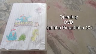 Opening DVD  Galinha Pintadinha 3X1 [upl. by Kaya]