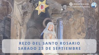 Santo Rosario sábado 23 de septiembre de 2023 [upl. by Anilak]