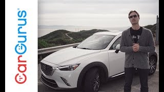 2018 Mazda CX3  CarGurus Test Drive Review [upl. by Yedsnil]