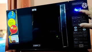 IFB Microwave Oven Demo ⚡️ How To Use IFB Microwave Oven Convection [upl. by Anividul]