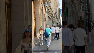 Broadway street New York 🏙️ newyorkcity trending travel manhattanstreets usashorts nyc [upl. by Smitt249]