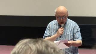 21092024  Discours de Joël Daire à la Cinémathèque pour Napoléon vu par Abel Gance [upl. by Attenwahs]