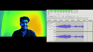 Facial muscle EMGelectromyograph activities with orignal audio [upl. by Adnwahsor]