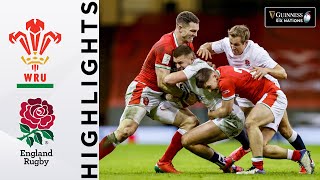 Wales v England  HIGHLIGHTS  60 Points Scored In Crucial Tie  2021 Guinness Six Nations [upl. by Eniamrej]