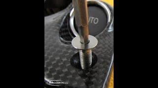 Ferrari F1 Panel Titanium Screw Installation Instructions [upl. by Portingale351]